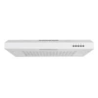 electriQ 60cm Visor Cooker Hood - White