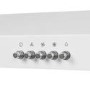 electriQ 60cm Visor Cooker Hood - White