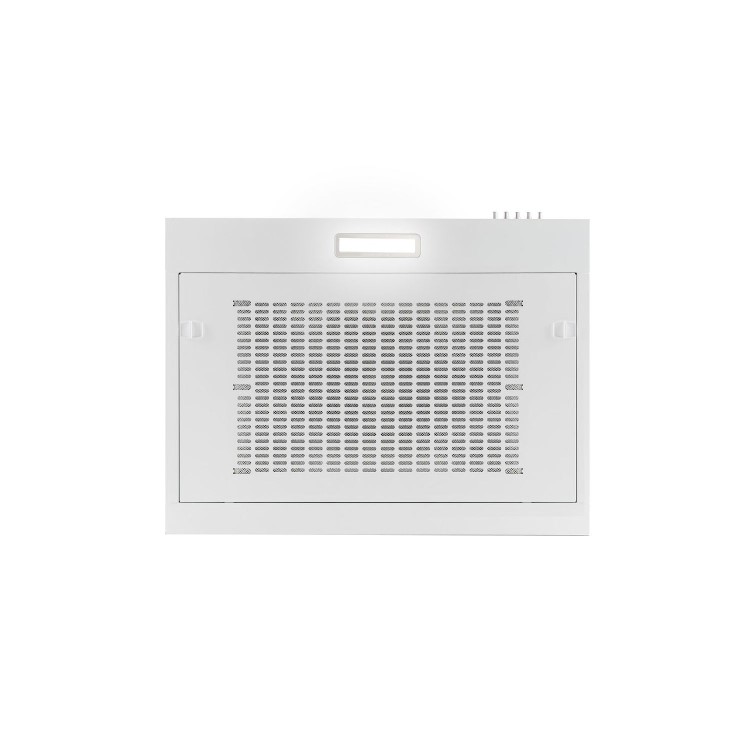 electriQ 60cm Visor Cooker Hood - White