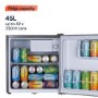 electriQ 45 Litre Table Top Drinks Fridge - Stainless Steel