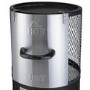 Refurbished electriQ eiQTTGBL Outdoor Gas Table Top Bullet Heater in Black