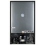electriQ 80 Litre Under Counter Freestanding Fridge Freezer - Black