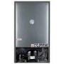 Refurbished electriQ eiQUFFS Freestanding 80 Litre 70/30 Under Counter Fridge Freezer Silver