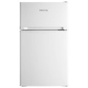 eiQUFFW electriQ 80 Litre Under Counter Freestanding Fridge Freezer - White