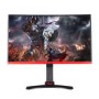 Refurbished electriQ 27" Full HD FreeSync 144Hz Curved Gaming Monitor 