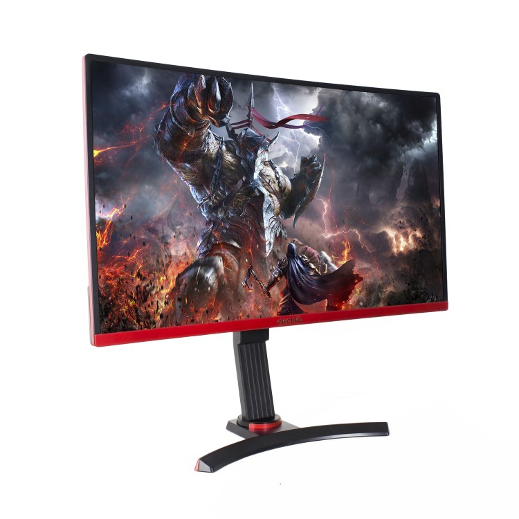 Refurbished electriQ 27" Full HD FreeSync 144Hz Curved Gaming Monitor 
