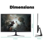 electriQ 27" IPS QHD 180Hz 1ms Gaming Monitor
