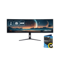 eiq-495KCSUW144IPS electriQ 49" IPS 5K DQHD 144Hz 1ms Super UltraWide Curved Gaming Monitor
