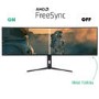Refurbished electriQ eiq-495KCSUW144IPS 49" 5K DQHD IPS 144Hz Super UltraWide Curved Monitor