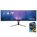 eiq-495KCSUW240VA electriQ 49" VA 5K 240Hz 1ms Super UltraWide Curved Gaming Monitor