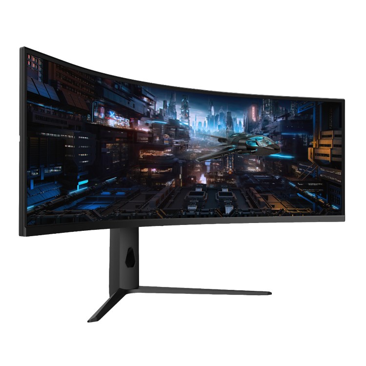 electriQ 49'' VA Dual QHD 240Hz USB-C KVM UltraWide Monitor