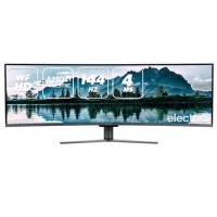 Refurbished electriQ 49" QLED FHD 144Hz Super UltraWide Curved Monitor