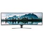 GRADE A3 - electriQ 49SUWD144FSHQ-V3 49" QLED Full HD 144Hz Super UltraWide Curved Monitor