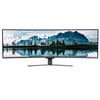 GRADE A3 - electriQ 49SUWD144FSHQ-V3 49" QLED Full HD 144Hz Super UltraWide Curved Monitor