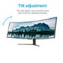 GRADE A2 - electriQ 49" QLED Double FHD Super UltraWide FreeSync HDR Curved Monitor