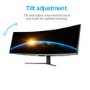 Refurbished electriQ 49" VA LCD FHD Super UltraWide 144Hz Curved Monitor