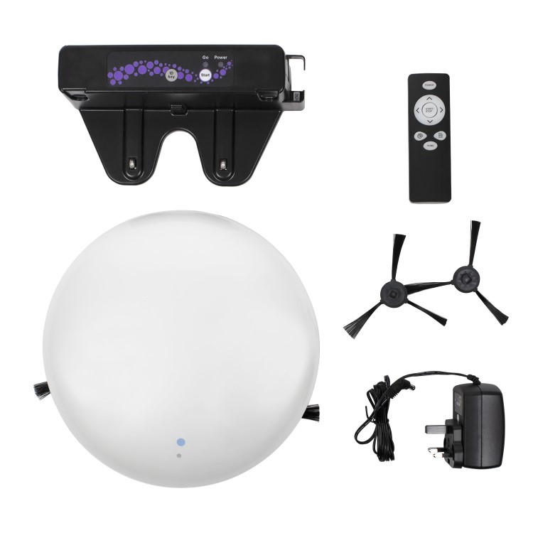 electriQ Pet Robot Vacuum Cleaner with WIFI Smart App & HEPA Filter