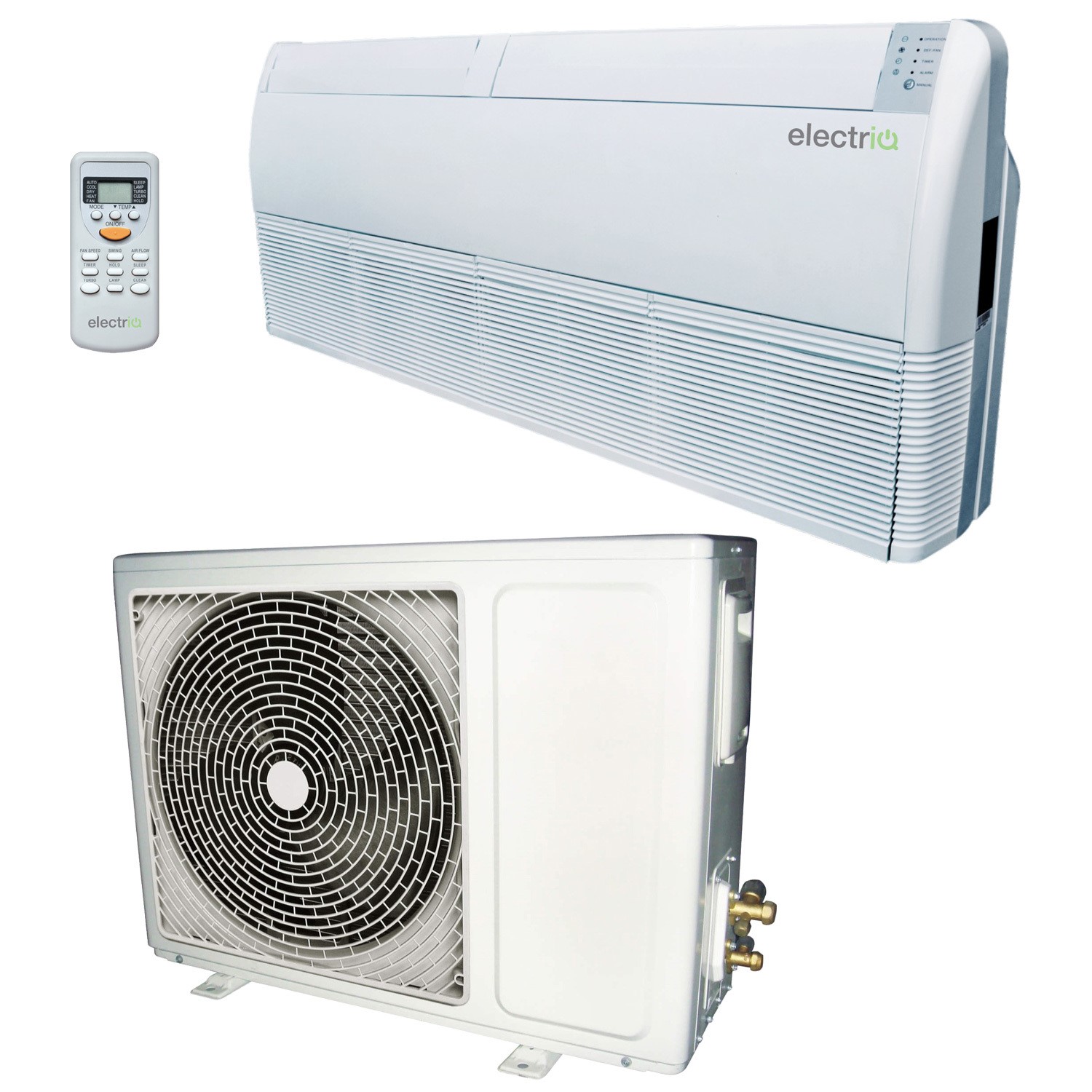 18000 BTU 5.3kW Floor Ceiling Wall mounted Air Conditioner with Heat