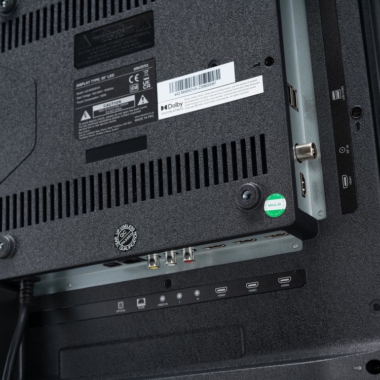 electriQ 55 inch Android Smart 4K Ultra HD TV with Dolby Vision and Atmos