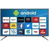 electriQ 50&quot; 4K Ultra HD LED Android Smart TV with Freeview HD - Silver