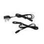 electriQ 45L Large Electric Plug In Portable Cool Box in Black with Wheels and Mains/12V Car Adapter