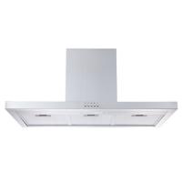 Refurbished 60cm push button slim cooker hood in stainless steel