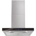 eiq60touchslim electriQ 60cm Touch Control Slimline Chimney Hood - Stainless Steel