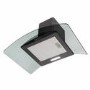 electriQ 70cm Curved Glass Chimney Cooker Hood - Black