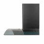 electriQ 70cm Curved Glass Chimney Cooker Hood - Black