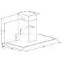 Refurbished electriQ eiq90touchslim Slimline Stainless Steel 90cm Cooker Hood with Touch Controls