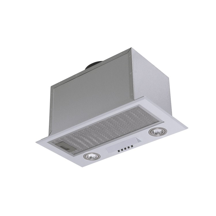 electriQ 52cm Canopy Cooker Hood - White