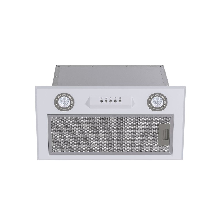 electriQ 52cm Canopy Cooker Hood - White