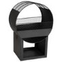 electriQ Outdoor Fireplace Style Fire Pit – Wood & Charcoal Garden Log Burner