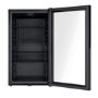 Refurbished electriQ eiqldf 98 Litre Drinks Fridge Black