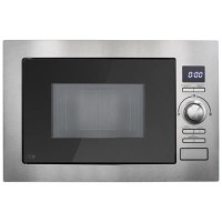 electriQ Built-In 900W Microwave with Grill - Stainless Steel