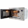 GRADE A2 - electriQ 25L 900W Stainless Steel Microwave With Grill
