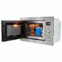 GRADE A2 - electriQ 25L 900W Stainless Steel Microwave With Grill