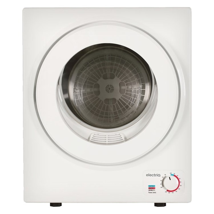 Refurbished electriQ eiqmtd2w Freestanding Vented 2.5KG Tumble Dryer White