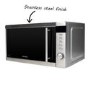 GRADE A2 - electriQ 20L 800W Freestanding Microwave with Digital Display in Stainless Steel - EIQMW20LSS