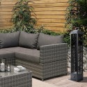 eiqode80 electriQ Portable Table Top Electric Patio Heater 1500W - 80cm