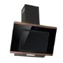 electriQ 60cm Sloping Black Copper Rose Gold Cooker Hood