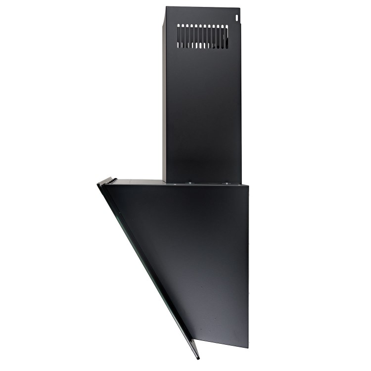 electriQ 60cm Sloping Black Copper Rose Gold Cooker Hood