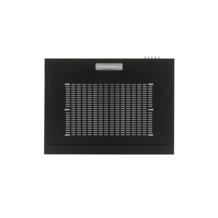 electriQ 60cm Visor Cooker Hood - Black