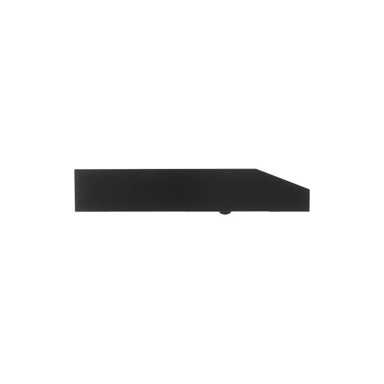 electriQ 60cm Visor Cooker Hood - Black