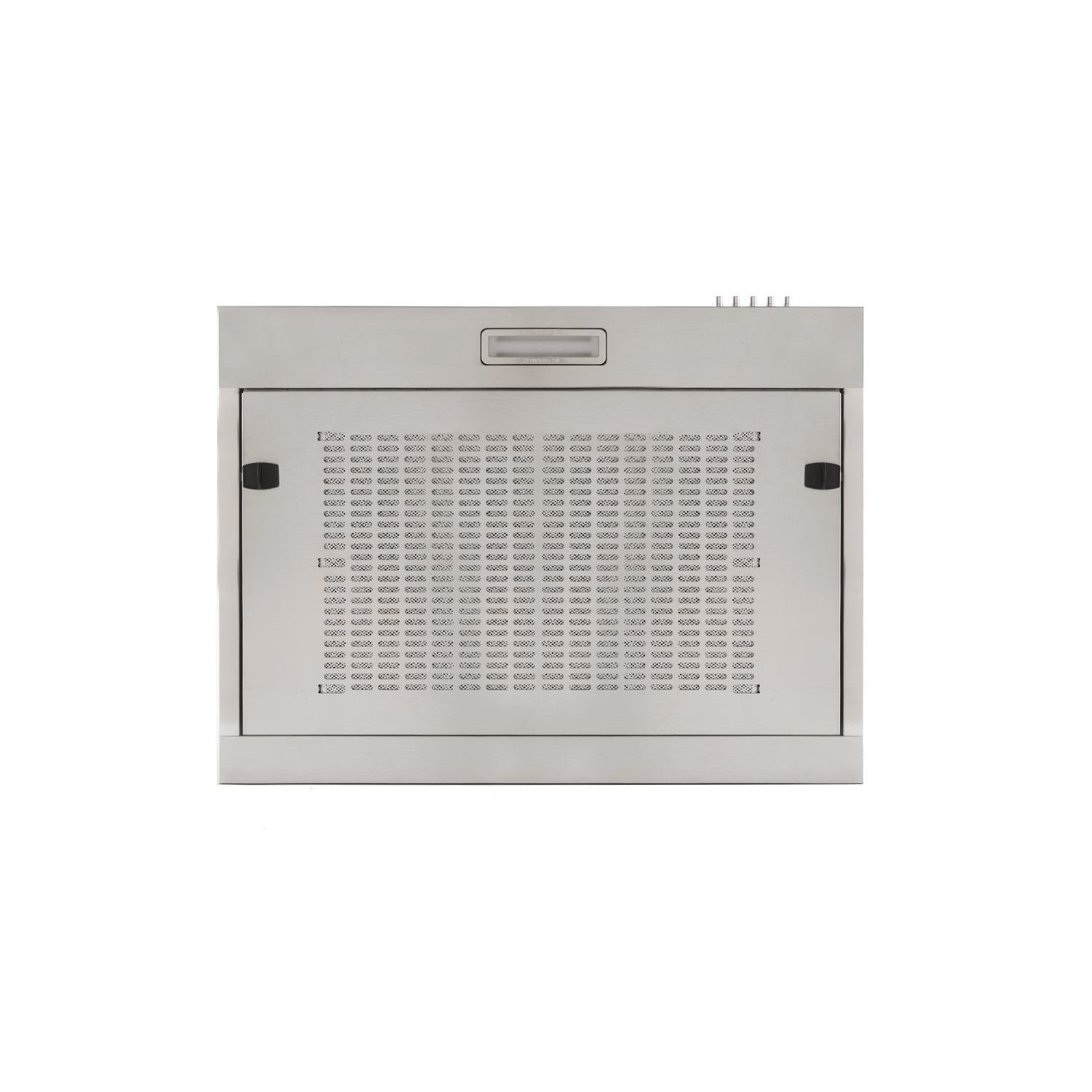 electriQ 60cm Visor Cooker Hood Stainless Steel electriQ