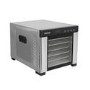 Refurbished electriQ Commercial Digital Food Dehydrator & Dryer with 6 Shelves and 48 Hour Timer Stainless Steel