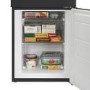 GRADE A2 - electriQ 167 Litre 60/40 Freestanding Fridge Freezer - Black