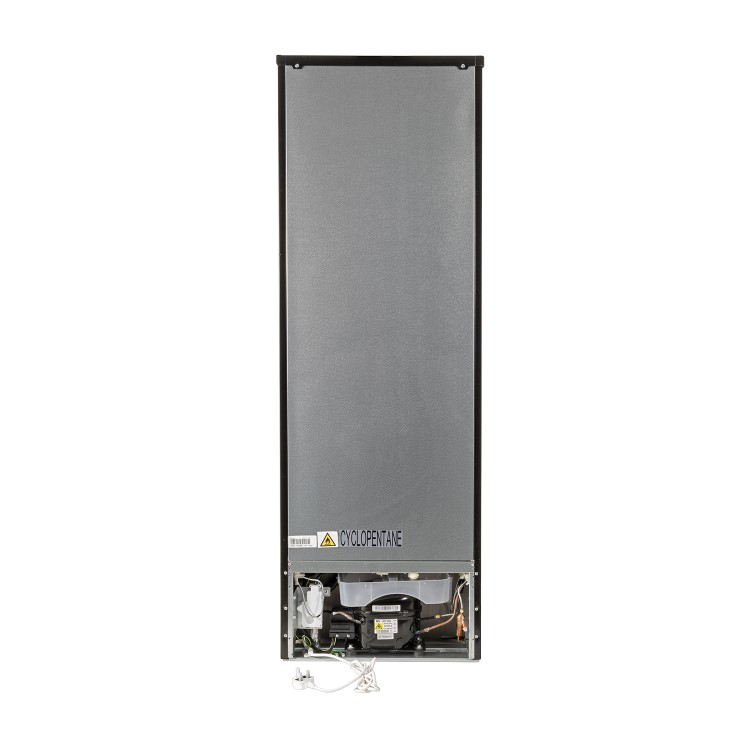 electriQ 173 Litre 50/50 Freestanding Fridge Freezer - Black