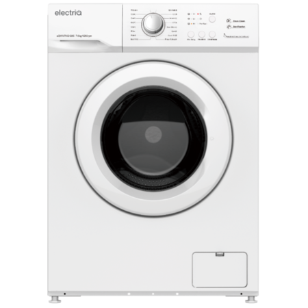 electriQ 7kg 1200rpm Freestanding Washing Machine - White