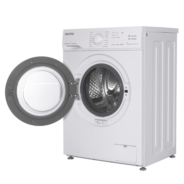 electriQ 7kg 1200rpm Freestanding Washing Machine - White